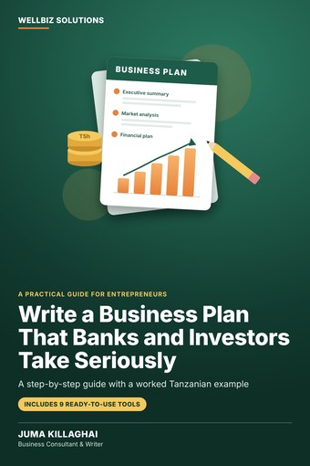 Cover of the kit Write a Business Plan That Banks and Investors Take Seriously by Juma Killaghai